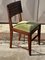 Art Deco French Chairs Numbered Gaston Poisson, 1940s, Set of 6, Image 3