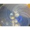Blue Swirling Murano Glass Table Lamp by Simoeng 2