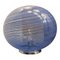 Blue Swirling Murano Glass Table Lamp by Simoeng 1