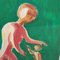 Virgilio Guidi, Figure, Oil on Canvas, 1970, Framed 2