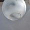 Lustre avec Bol Vintage en Verre 5