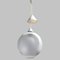 Lustre avec Bol Vintage en Verre 1