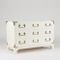 Vintage White Lacquered Chest of Drawers from Nordiska Kompaniet 2
