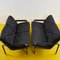 Sofas aus Aluminium & Leder von Andre Vanden Beuck, 2er Set 14