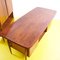 Vintage Schreibtisch & Bücherregal aus Teak, 1960er, 2er Set 19