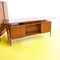 Vintage Schreibtisch & Bücherregal aus Teak, 1960er, 2er Set 20
