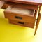 Vintage Schreibtisch & Bücherregal aus Teak, 1960er, 2er Set 7