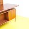 Vintage Schreibtisch & Bücherregal aus Teak, 1960er, 2er Set 14