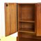 Vintage Schreibtisch & Bücherregal aus Teak, 1960er, 2er Set 6