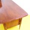 Vintage Desk and Bookcase in Teak, 1960s, Set of 2 8