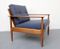 Armchair with Blue Upholstery, 1960s, Image 3