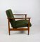 Sedia GFM-142 in Olive Bouclé attribuita a Edmund Homa, anni '70, Immagine 10
