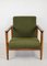 Chaise GFM-142 en Olive Bouclé attribuée à Edmund Homa, 1970s 2