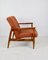 Fauteuil GFM-64 Boucle Or Orange attribué à Edmund Homa, 1970s 9