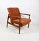 Fauteuil GFM-64 Boucle Or Orange attribué à Edmund Homa, 1970s 1