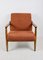 Fauteuil GFM-64 Boucle Or Orange attribué à Edmund Homa, 1970s 2