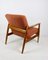 Fauteuil GFM-64 Boucle Or Orange attribué à Edmund Homa, 1970s 5