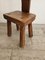 French Brutalist Oak Side Chair, 1965, Image 8