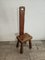 French Brutalist Oak Side Chair, 1965, Image 4
