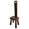 French Brutalist Oak Side Chair, 1965, Image 1