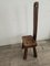 French Brutalist Oak Side Chair, 1965, Image 7