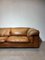 Vintage Cognac Leather Sofa 4