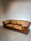 Vintage Cognac Leather Sofa 3