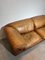 Vintage Cognac Leather Sofa 7