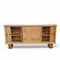 Vintage Light Oak Sideboard by Guillerme et Chambron for Votre Maison 4