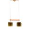 Mid-Century Modern Scandinavian Glass Pendant by Carl Fagerlund for Orrefors, 1960s, Image 1