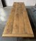 Large French Oak Farmhouse Dining Table, 1920s, Image 11