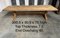 Large French Oak Farmhouse Dining Table, 1920s, Image 6