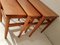 Vintage Danish Teak Nesting Tables, 1970s, Set of 3, Image 2