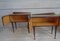 Tables de Chevet Art Déco en Laiton et Verre, 1950s, Set de 2 15