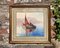 Geo Duchesne, Mediterranean Marine, Watercolor, 20th Century, Framed 11