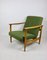 Hellgrüner Boucle GFM-142 Armlehnstuhl Edmund Homa zugeschrieben, 1970er 9