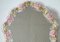 Antique Murano Flower Mirror from Made Murano Glass, 1960s 1