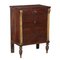Table de Chevet Empire Antique en Noyer 1