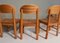 Kiefernholz Esszimmerstühle von Rainer Daumiller für Effezeta / Hirtshals, 1970, 6 . Set 8