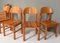 Kiefernholz Esszimmerstühle von Rainer Daumiller für Effezeta / Hirtshals, 1970, 6 . Set 13