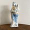 Vierge Marie Couronnée 18ème Siècle en Faïence de Nevers 1