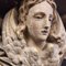 Large Antique Hand-Painted Plaster Church Wall Console of Angel with Wings, 19th Century 2