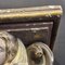 Large Antique Hand-Painted Plaster Church Wall Console of Angel with Wings, 19th Century 11