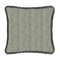 Coussin Zebra Gris à Franges par lo decor 1