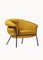 Yellow Fabric Grasso Armchair by Stephen Burks for BD Barcelona 1