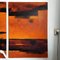 Dário Bosa, Orange Hue Sunset Diptych, 2003, Oil on Canvas, Set of 2, Image 11