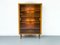 Beleuchtete dänische Teak Vitrine von CFC Silkeborg, 1970er 4