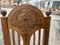 Art Nouveau Throne Armchair in Oak, 1905 5