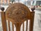 Art Nouveau Throne Armchair in Oak, 1905 6