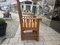 Art Nouveau Throne Armchair in Oak, 1905 3